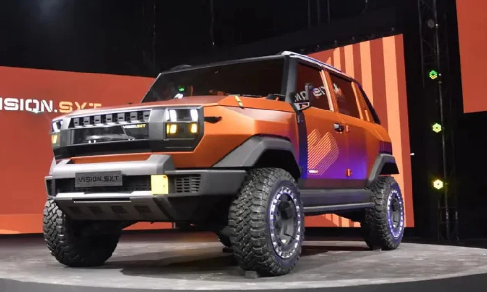Mahindra Vision SXT Concept showcased at Freedom_NU event