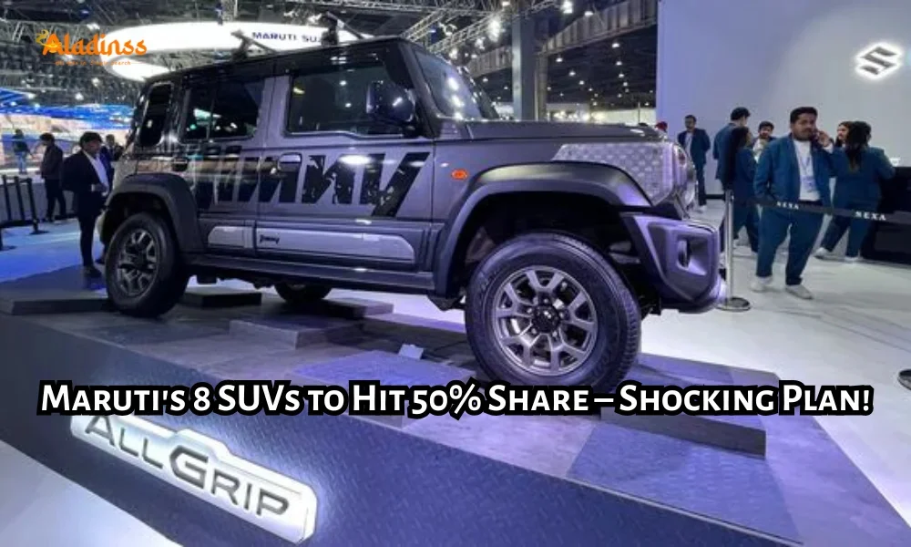 Maruti Suzuki to Launch 8 New SUVs Aiming for 50 Percent Market Share