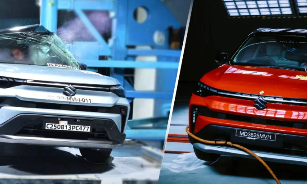 Maruti Victoris Global NCAP Rating Compared with Bharat NCAP: 5-Star Safety Scores and Detailed Crash Test Analysis