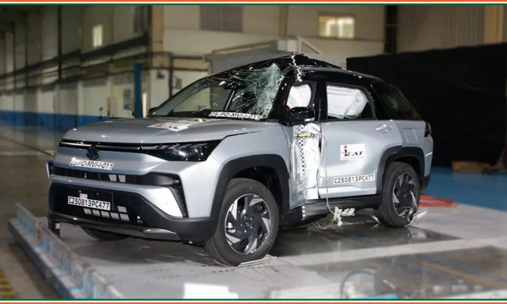 Maruti Victoris Global NCAP vs Bharat NCAP Crash Test Ratings Scores