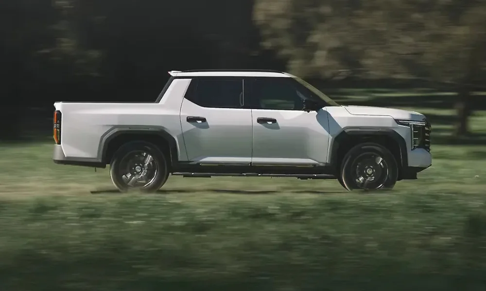 MG U9 Pickup Truck 2025 Front View Specs