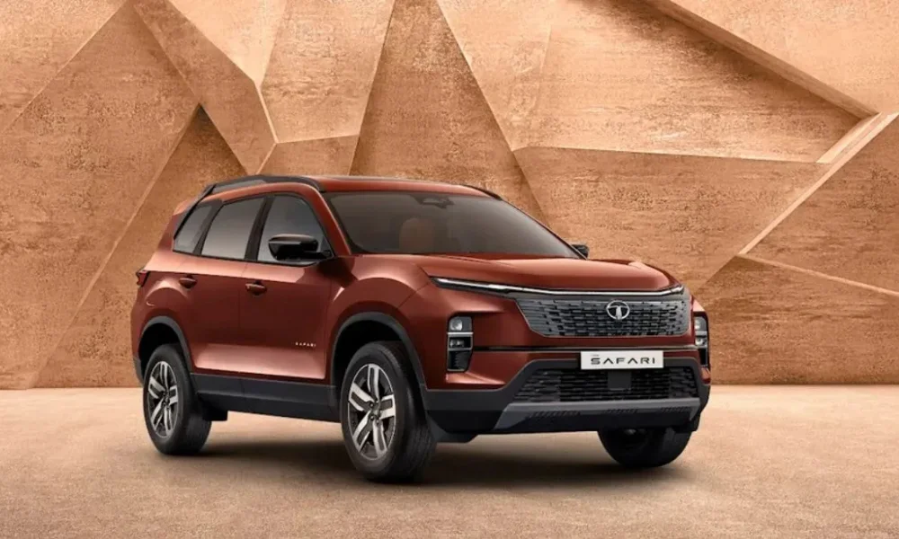 Updated Tata Safari variants showcased in 2025