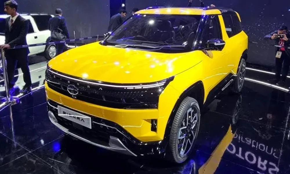 tata sierra ice debut