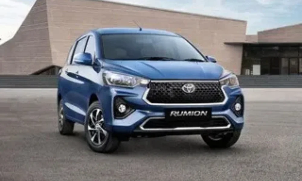 Toyota Rumion safety enhancements six airbags TPMS