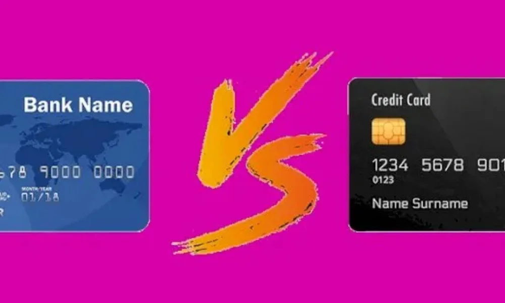 credit card vs debit card differences
