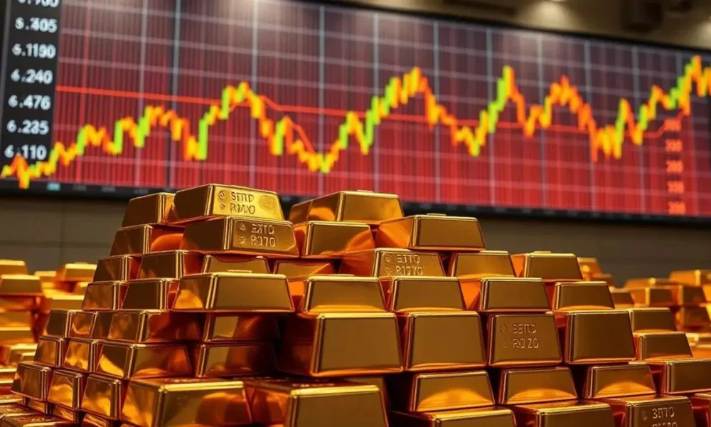 Gold reaches record high amid US rate cut outlook and safe haven demand