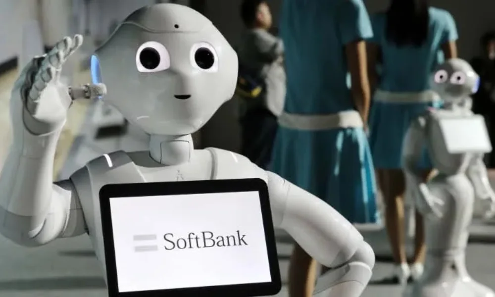 Japan Nikkei record high SoftBank AI robotics surge