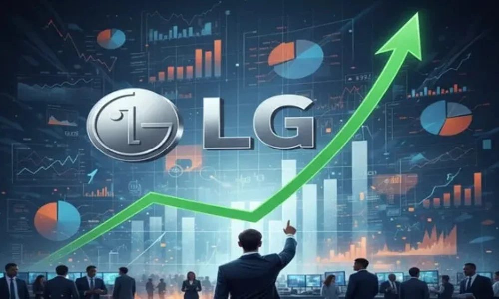 lg electronics india share price