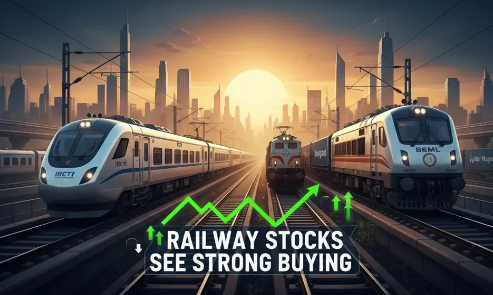 Railway Stocks Rally for Second Straight Session