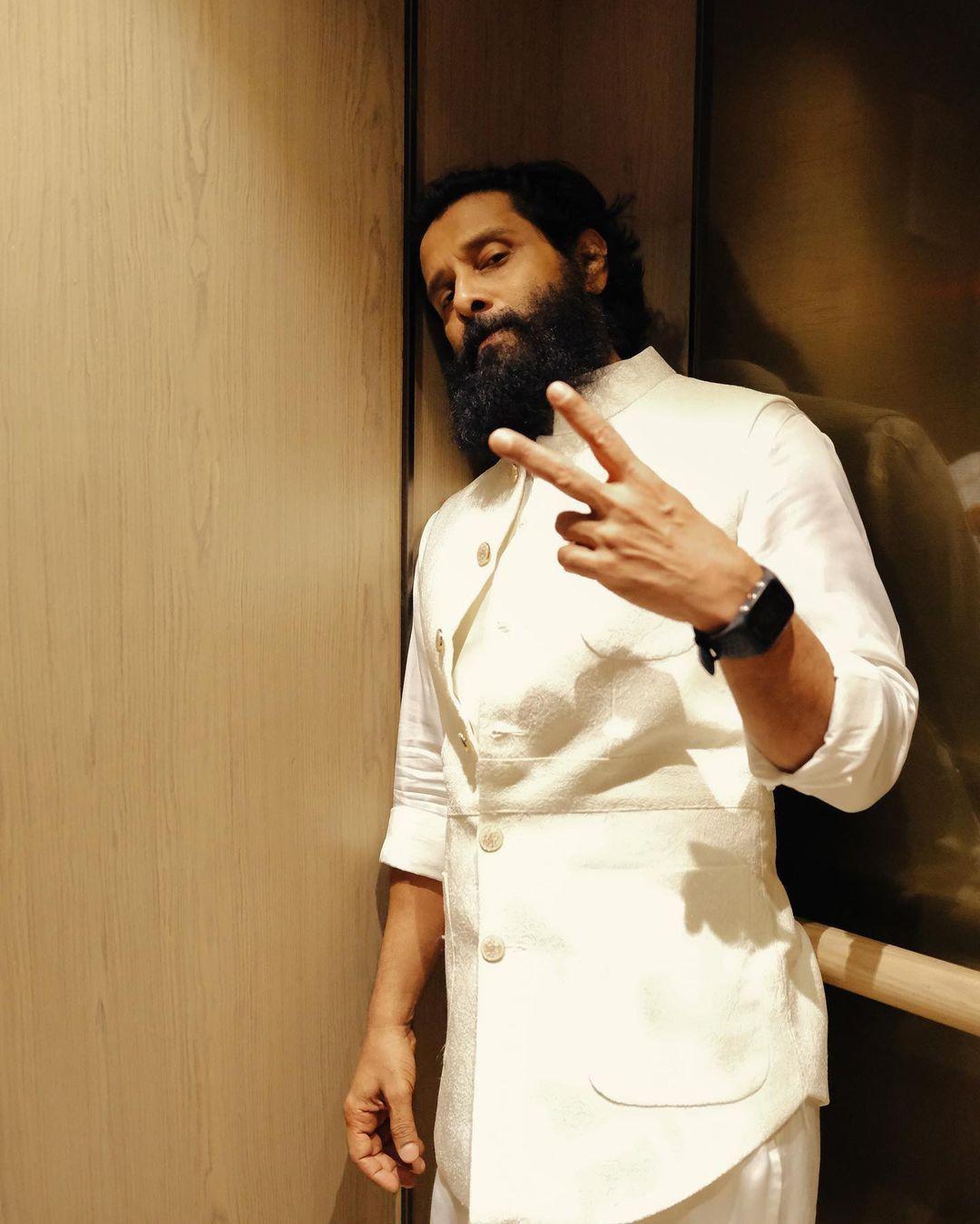 Chiyaan White Outfit HD Wallpaper