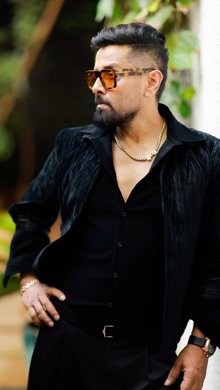 Vikram Black Suit HD Wallpaper
