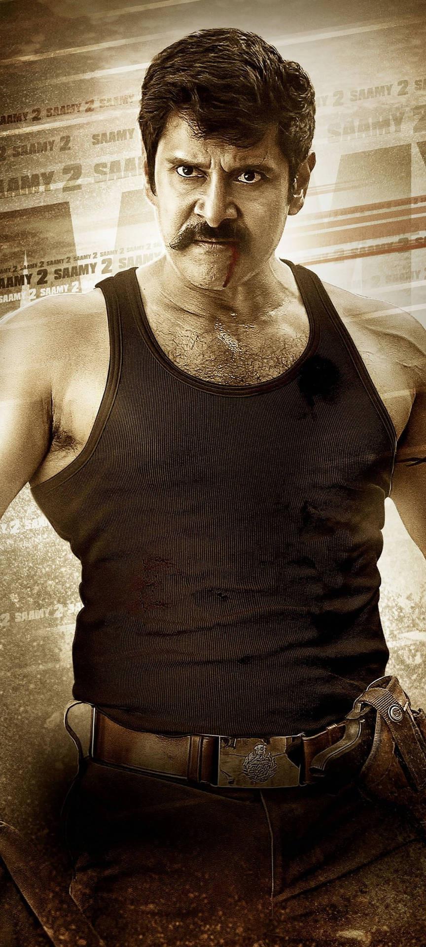 Vikram in Action Pose  HD Photo