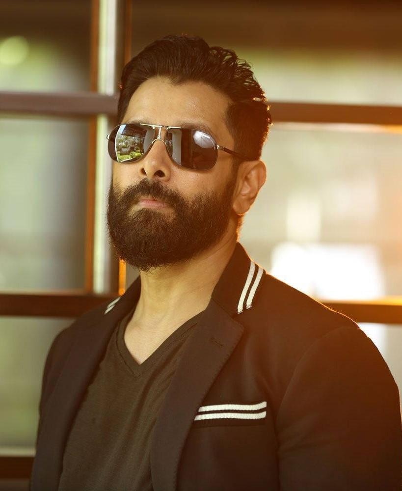 Vikram in Black Blazer HD Image