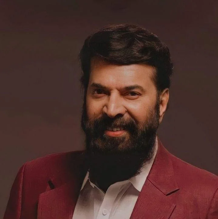 Mammootty Red Suit HD Image