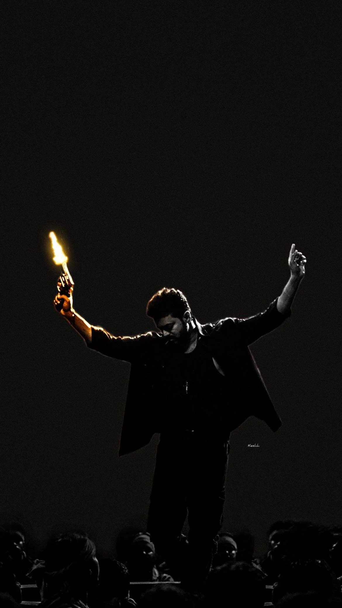 Thalapathy Black Shadow Wallpaper