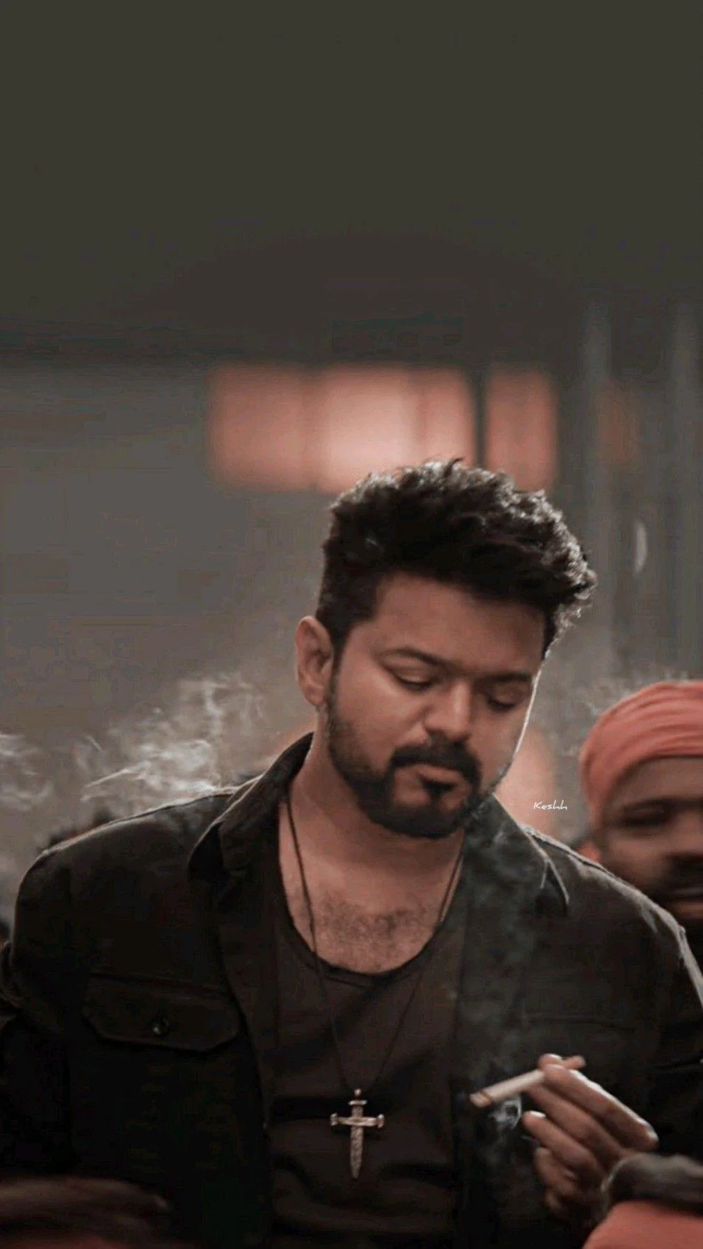 Vijay Action Scene Wallpaper