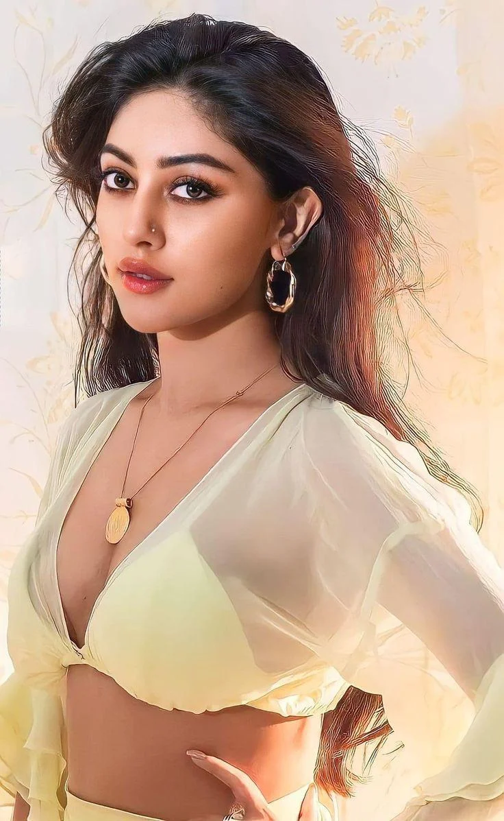 Anu Emmanuel Glows in Soft Yellow Outfit Hd Portrait