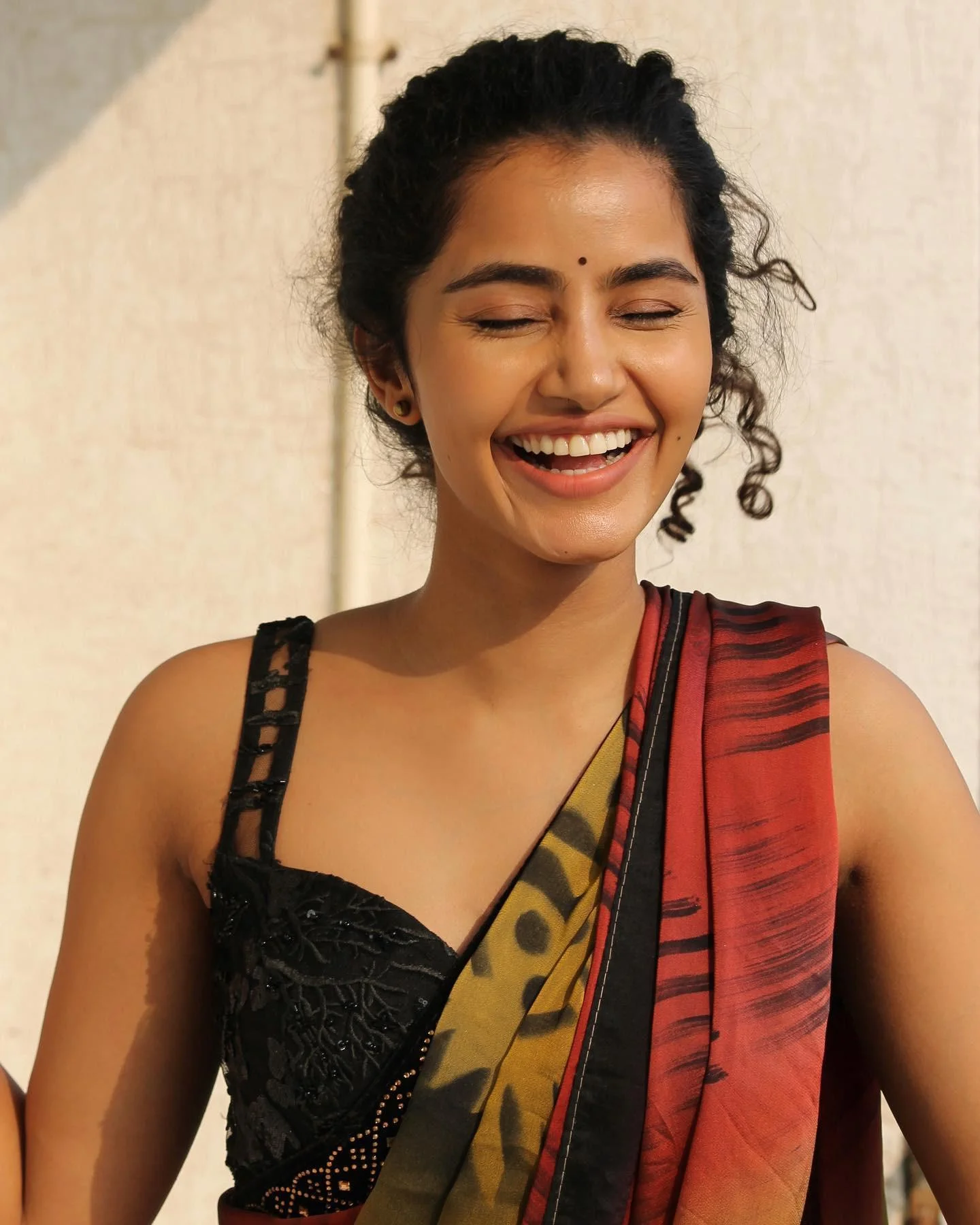 Anupama Parameswaran in Elegant Saree Look Picture