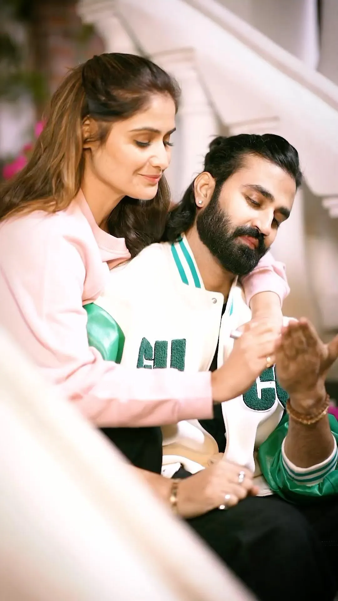 Arti Singh and partner share a cute moment in casual outfits