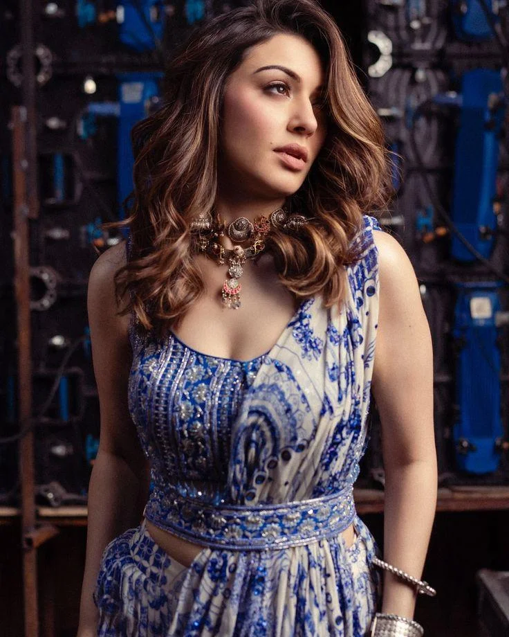Hansika Motwani in Blue Gown HD Image