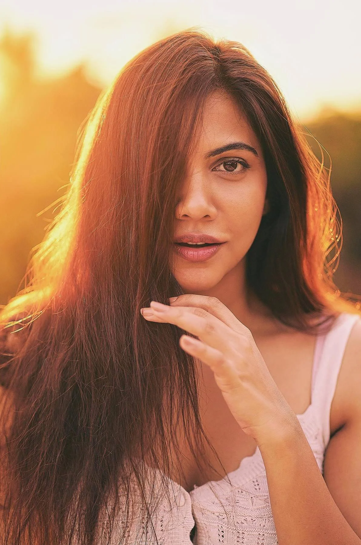 Madonna Sebastian Glows in Sunlight Hd Image