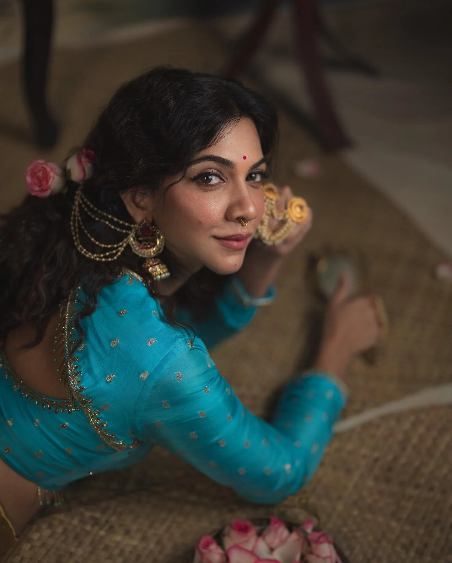 Madonna Sebastian hot in Ethnic Wear Hd Portrait