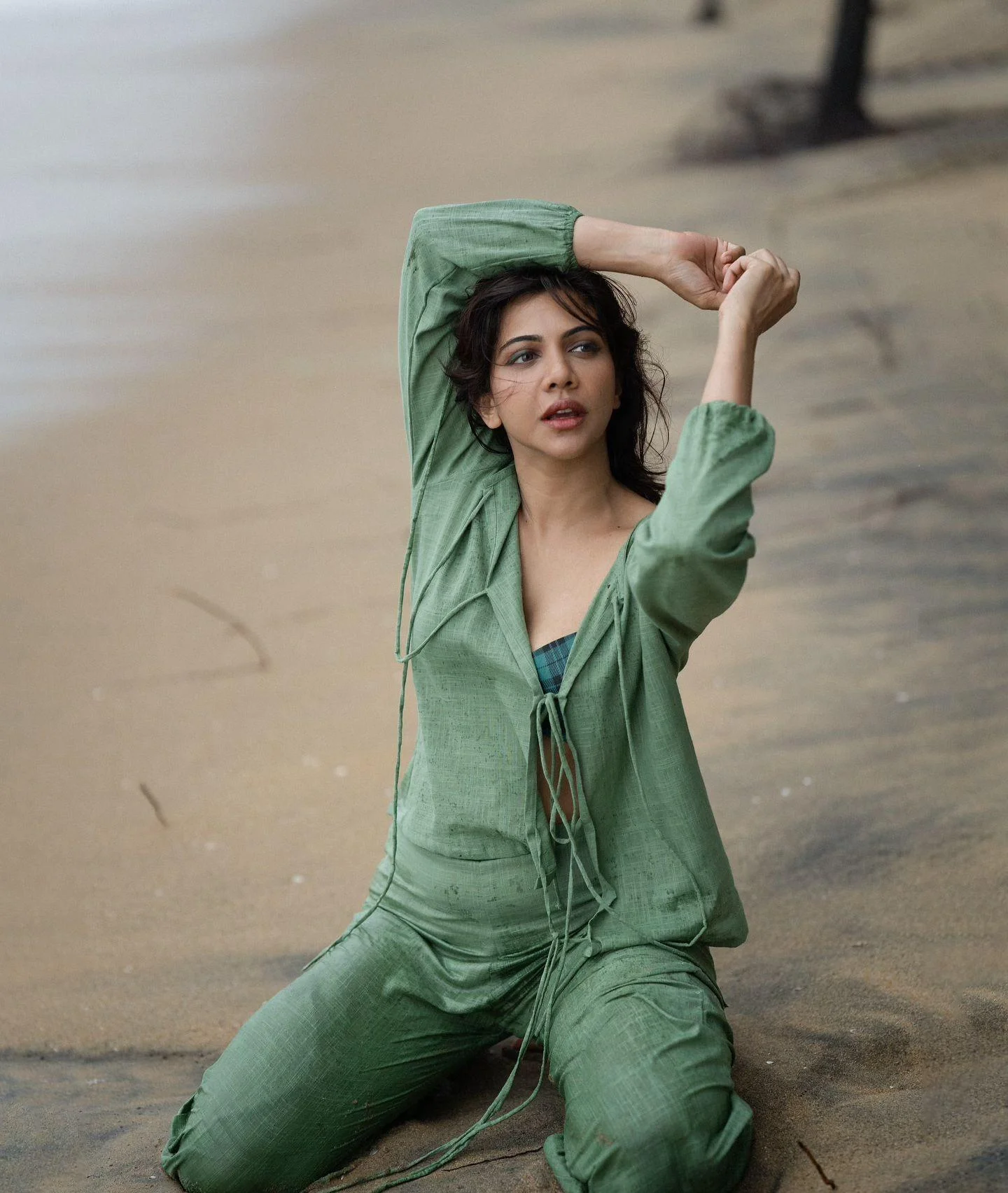 Sexy Madonna sebastian Hot Beach Photoshoot