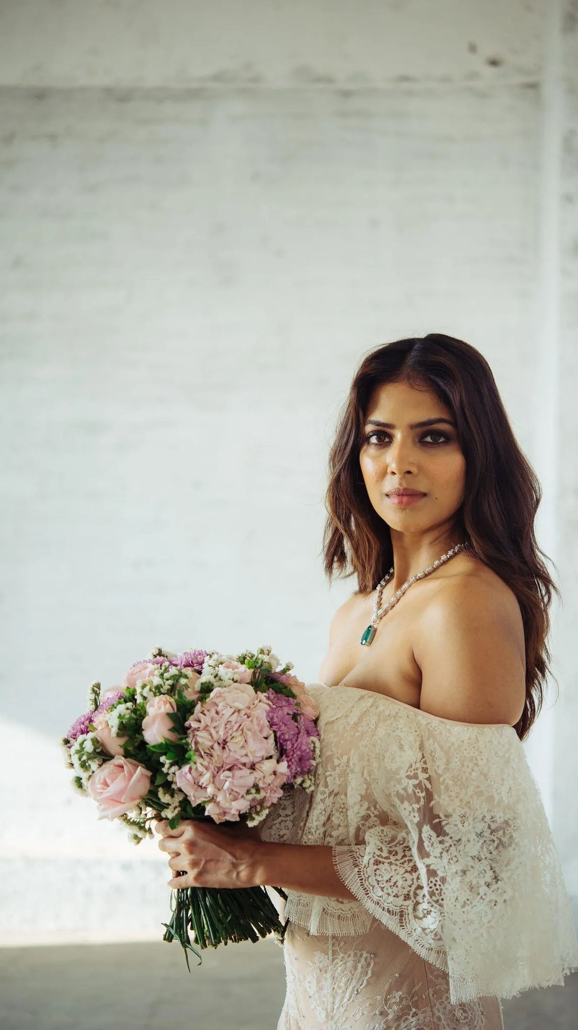 Attractive Malavika Mohanan Elegant Charm in White Outfit