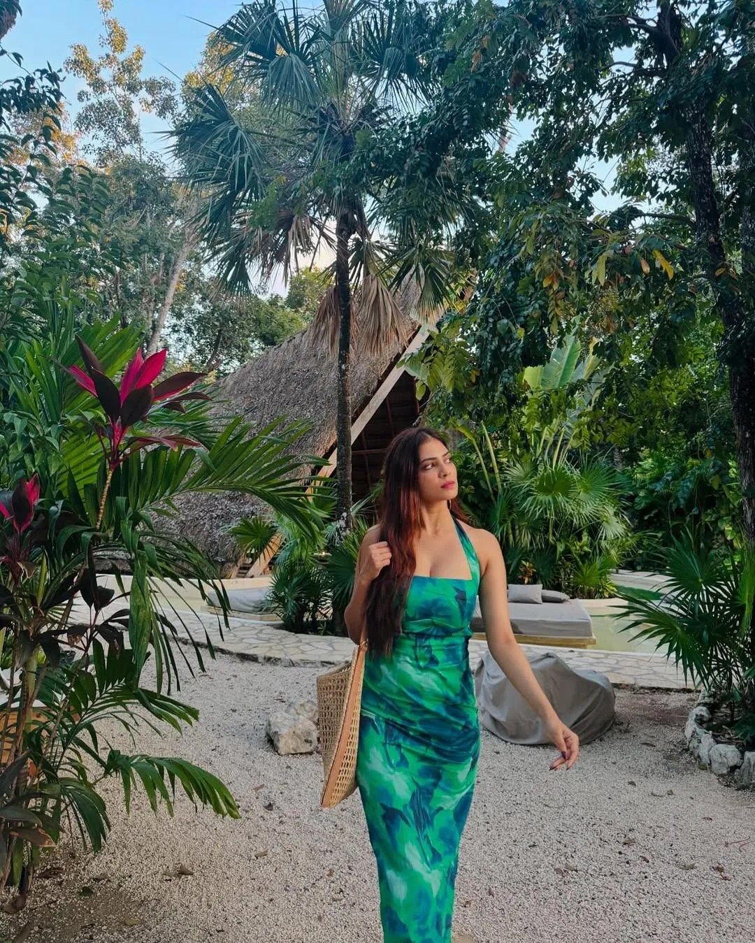 Beautiful Click of Malavika Mohanan in Outdoor Photoshoot