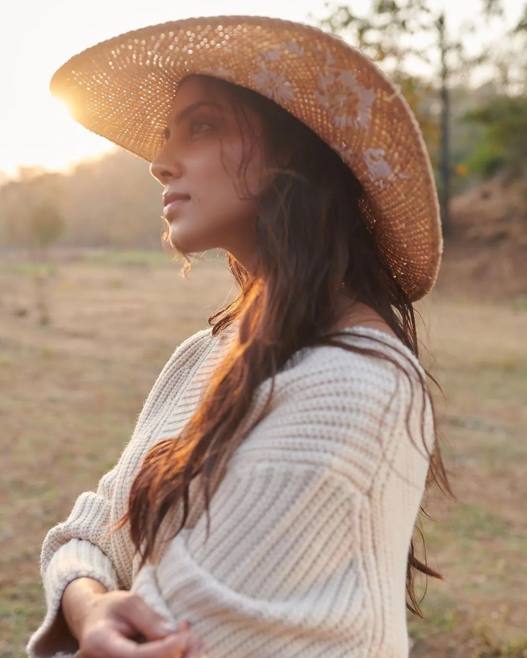 Charming Photo of Malavika Mohanan Pretty in Casual Style