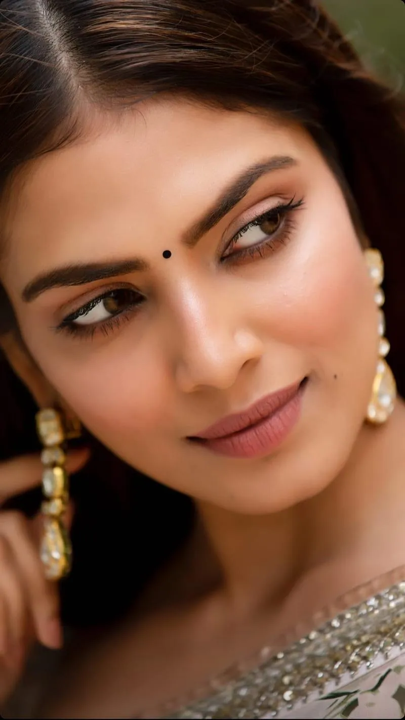 Charming Photo of Malavika Mohanan Stunning in Closeup Look