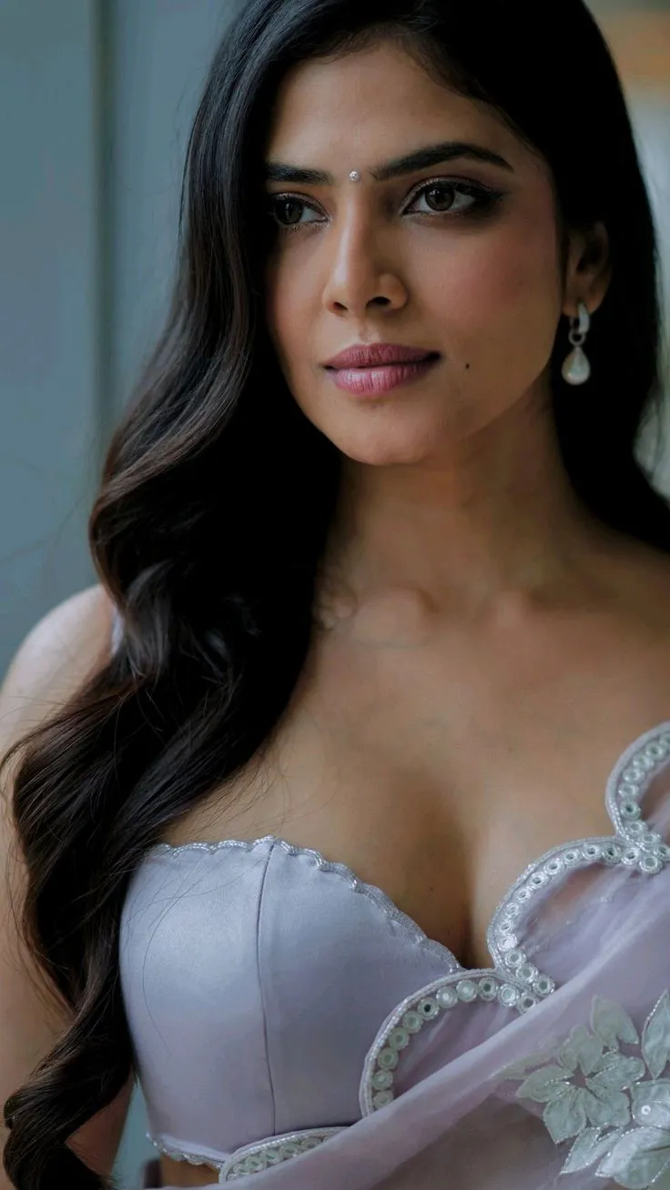 Elegant Gorgeous Malavika Mohanan Wearing White Dress Image