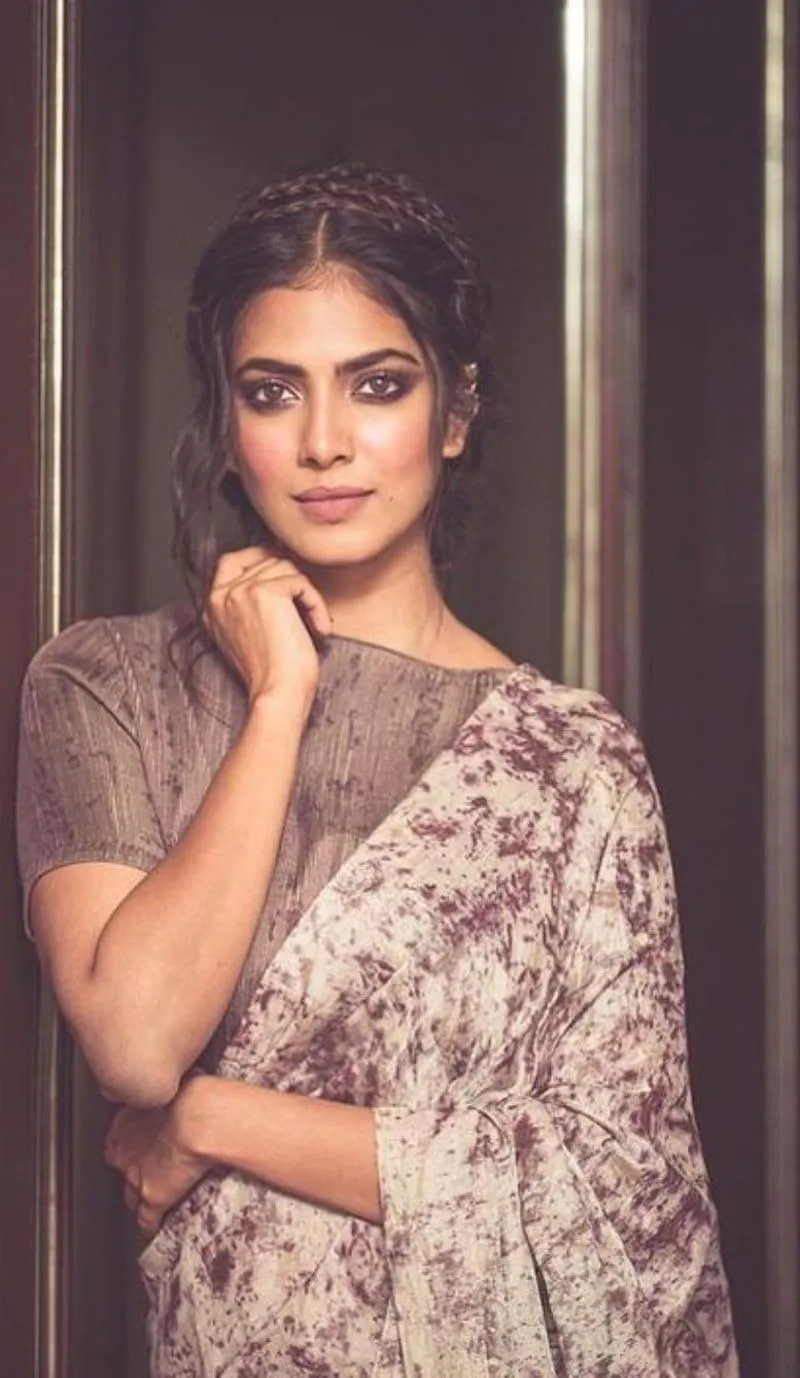 Elegant Pose of Malavika Mohanan Stunning in Floral Dress