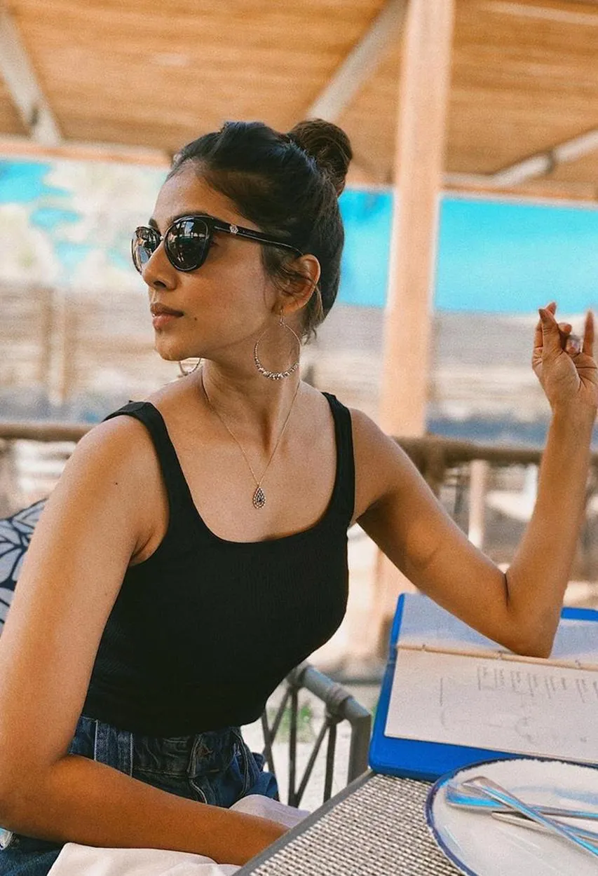 Hot Image of Malavika Mohanan Confident in Chic Black Outfit