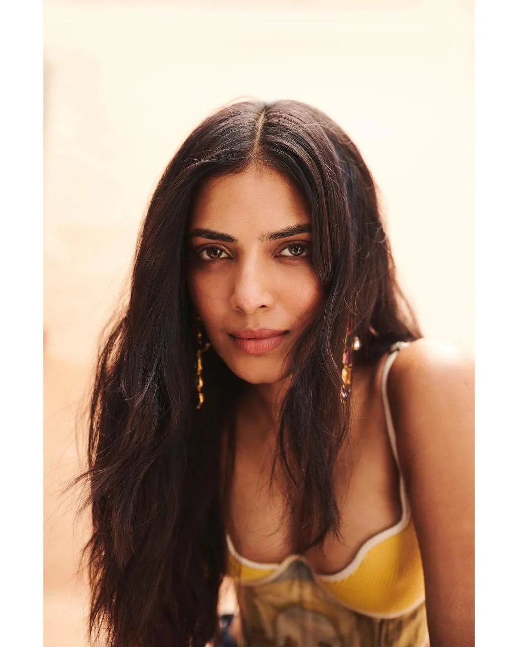 Hot Malavika Mohanan Chic Portrait with Golden Accessory
