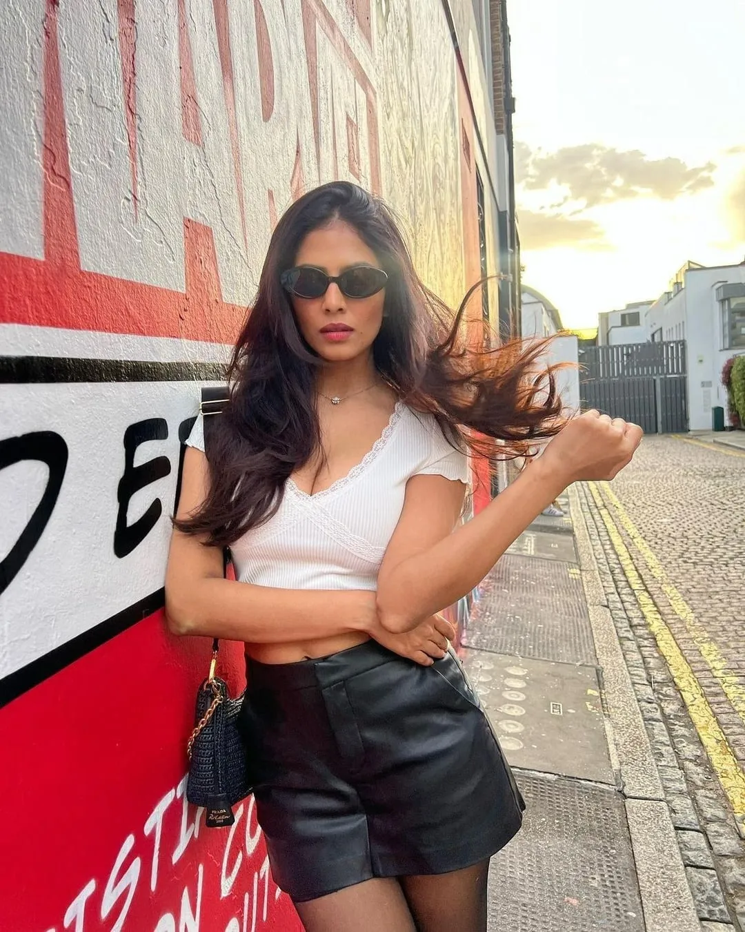 Hottie Malavika Mohanan Rocks Casual Street Style Look Image