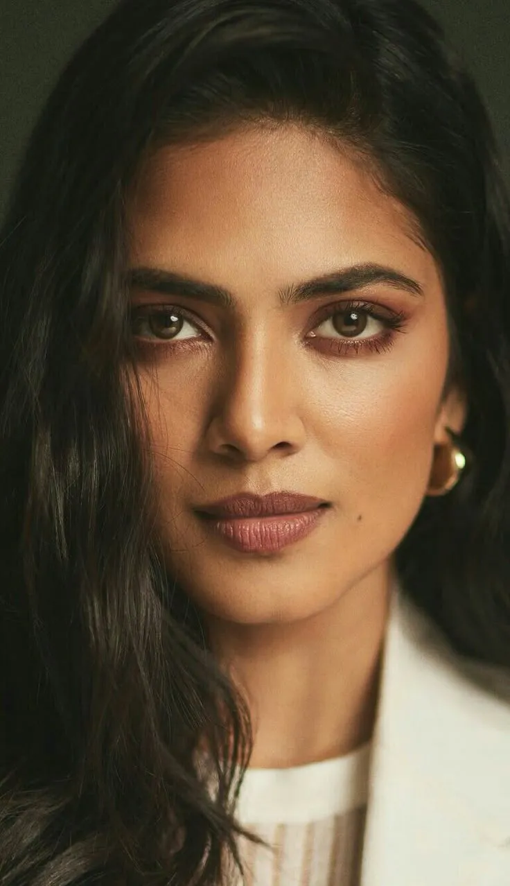 Malavika Mohanan Close Up Portrait with Graceful Expression