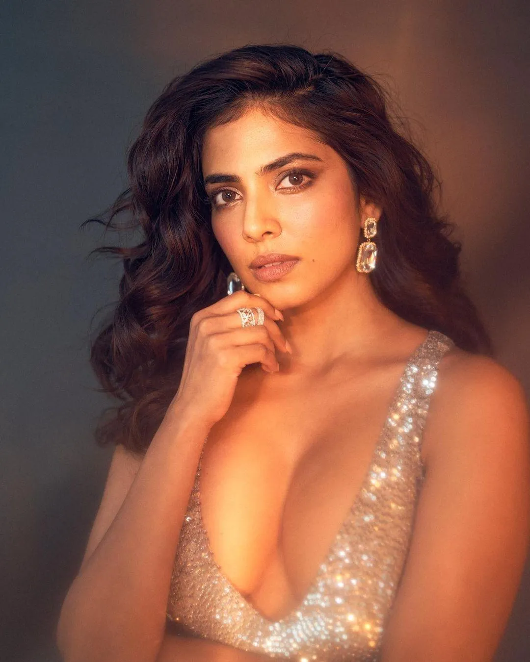 Stunning Look of Malavika Mohanan Chic in Bold Party Outfit
