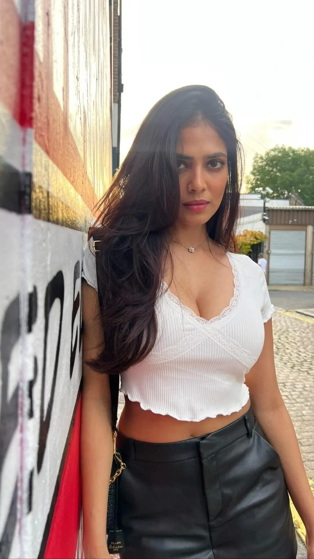 Stunning Malavika Mohanan Shines in Modern Dresswear Image