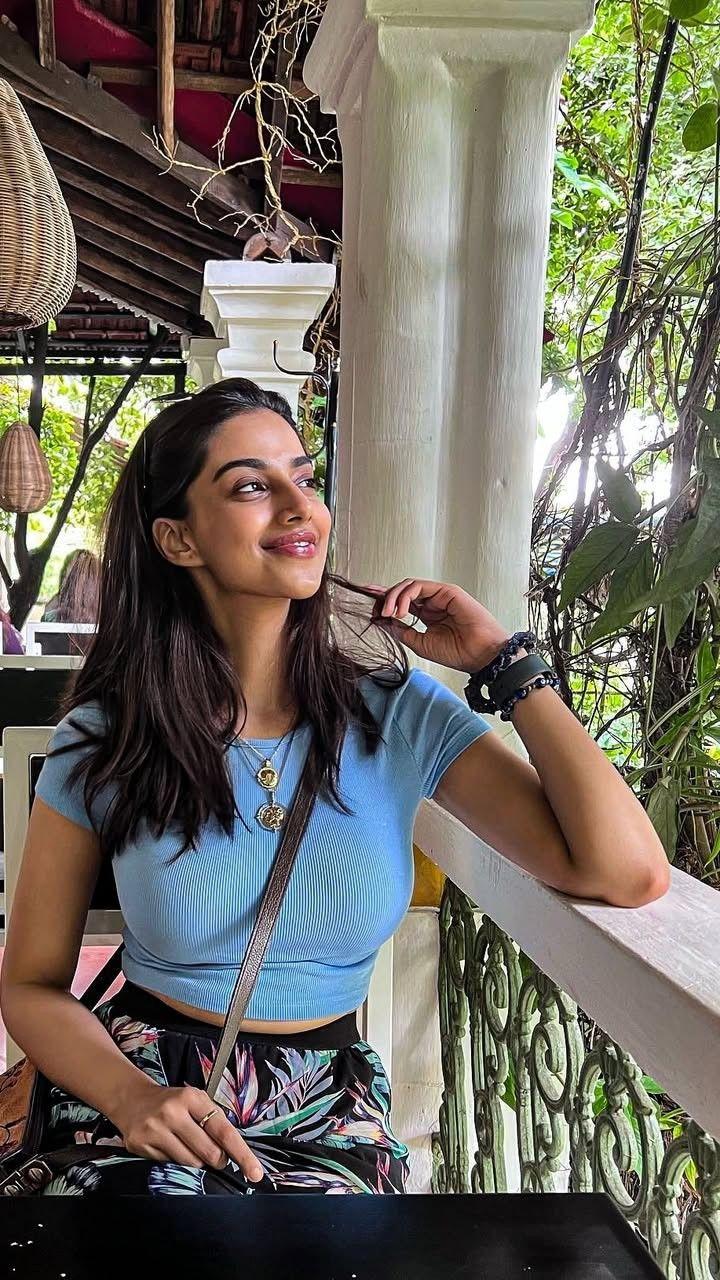 Meenakshi Chaudhary Casual Wallpaper