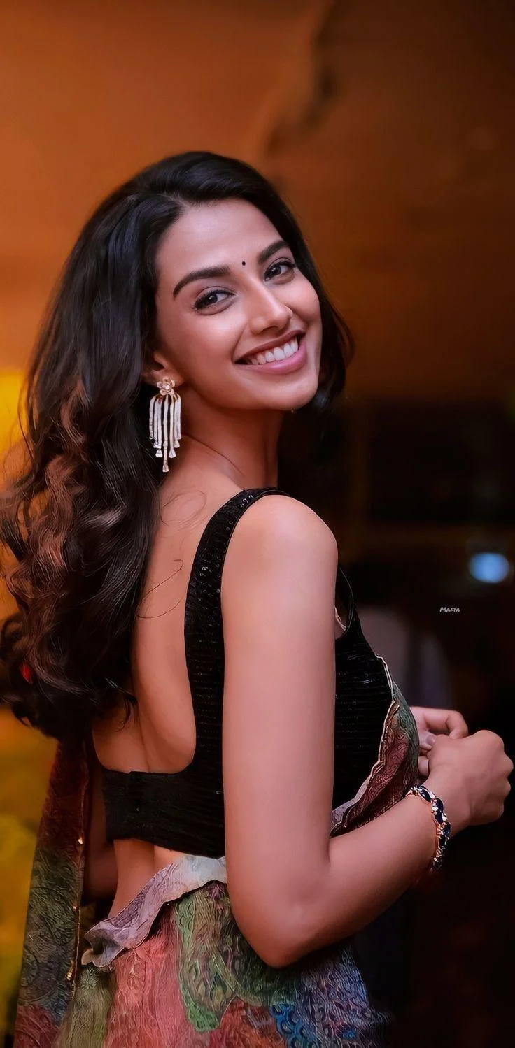 Meenakshi Chaudary Saree Image