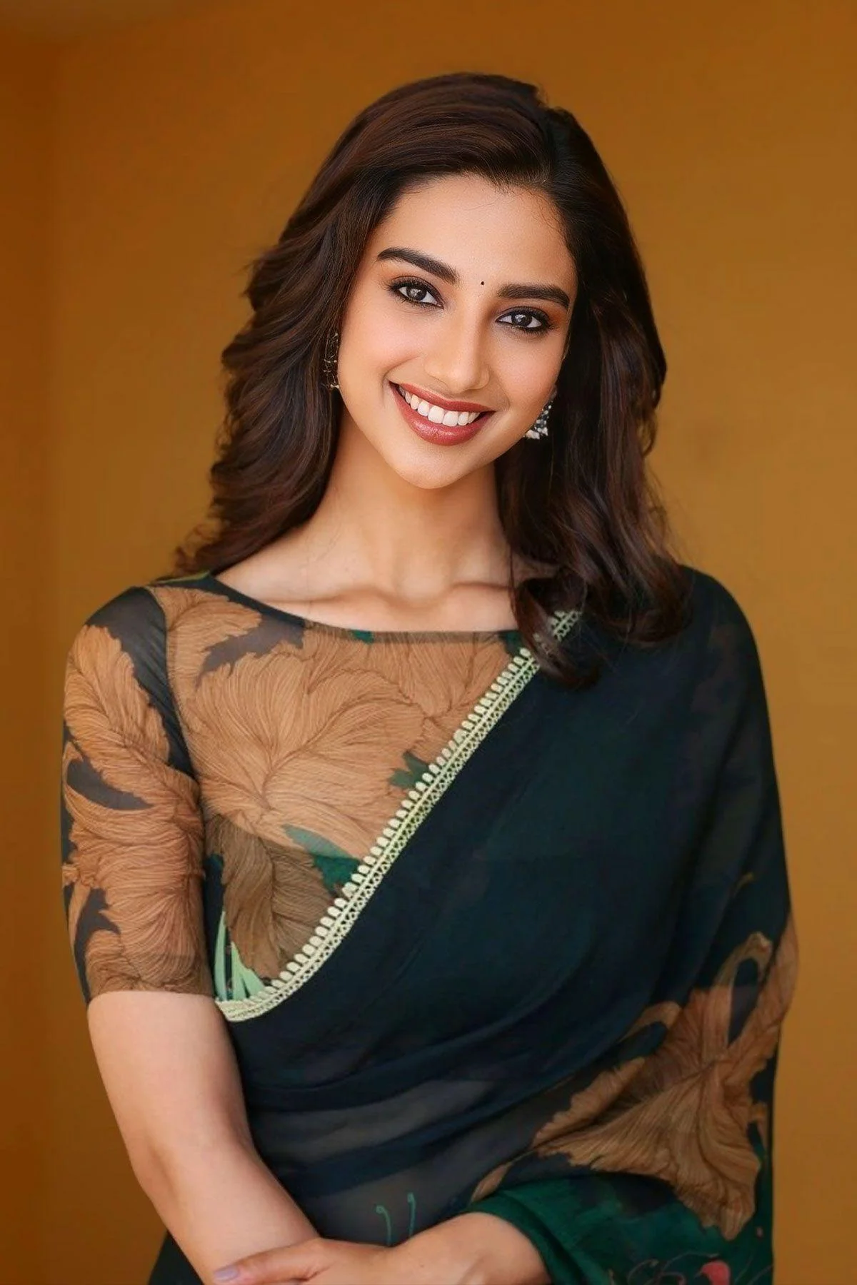 Meenakshi Chaudhary Ethereal Beauty HD Wallpaper