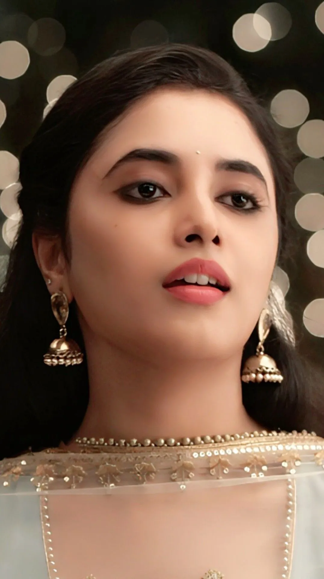 Closeup Portrait of Priyanka Arul Mohan with Expression
