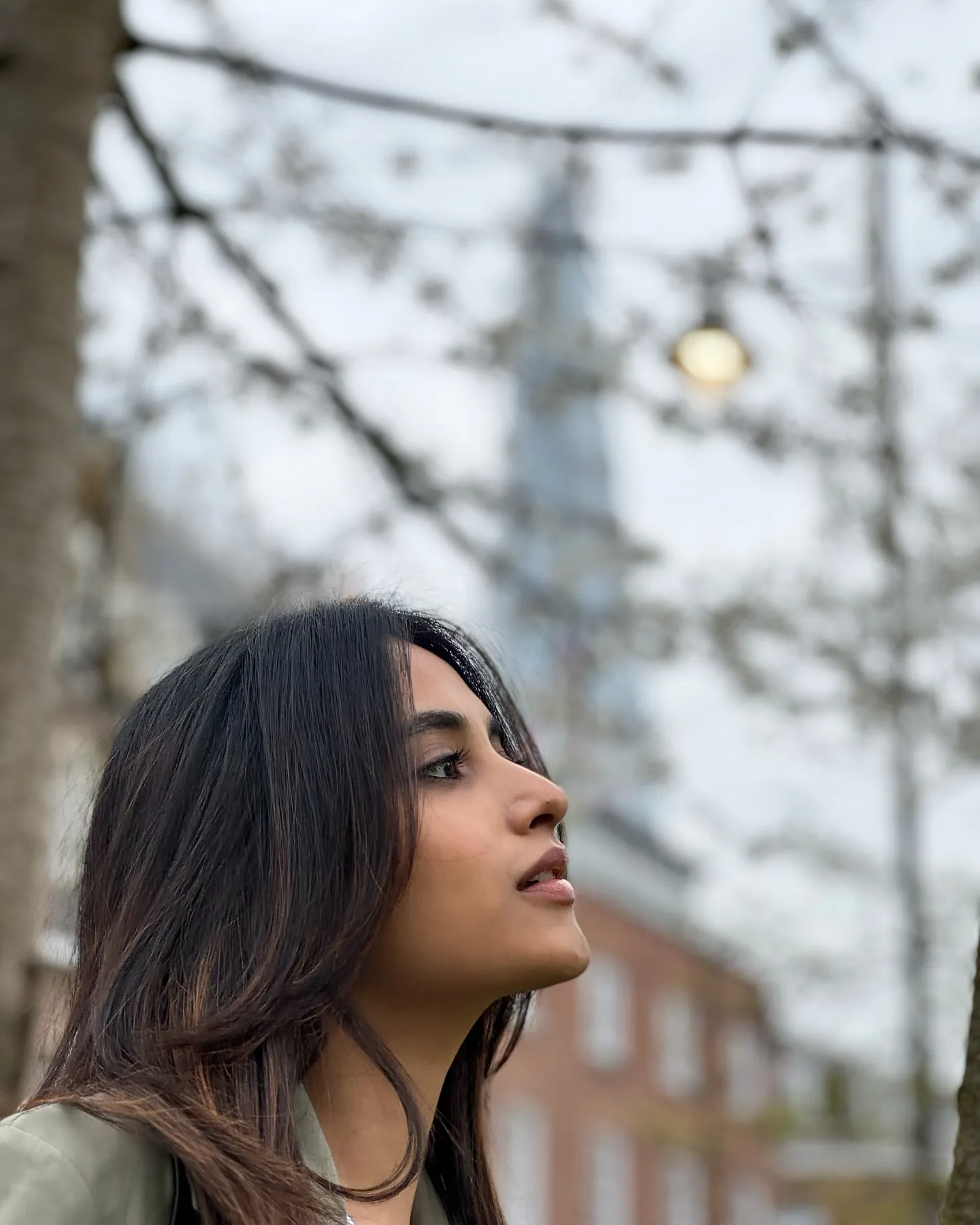 Detailed View of Priyanka Mohan with a Blurry Background