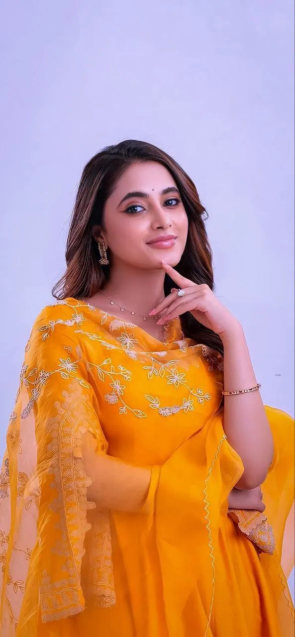 Elegant Priyanka Arul Mohan in Bright Yellow Outfit image