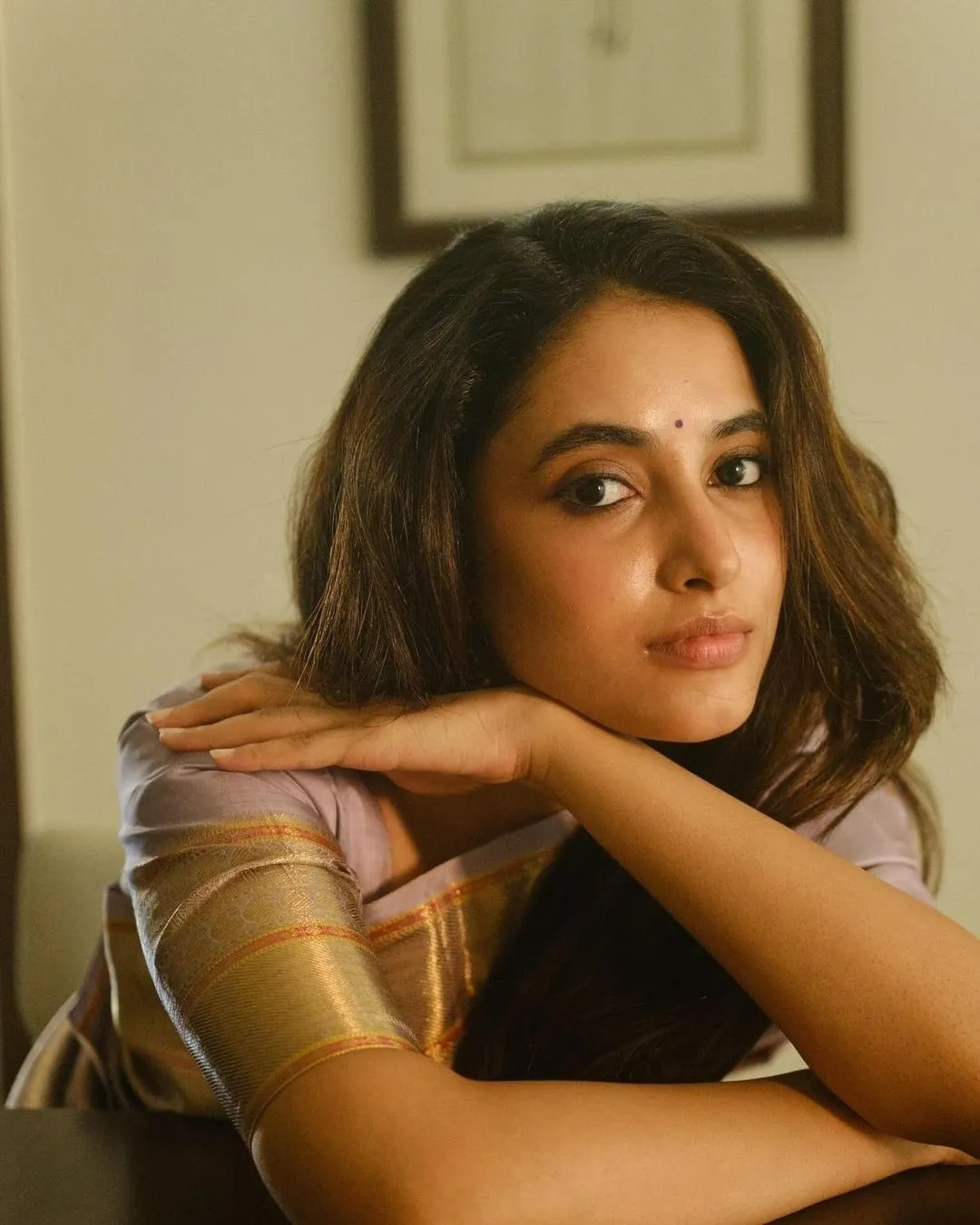 Natural Indoor Portrait of Priyanka Arul Mohan HD Wallpaper