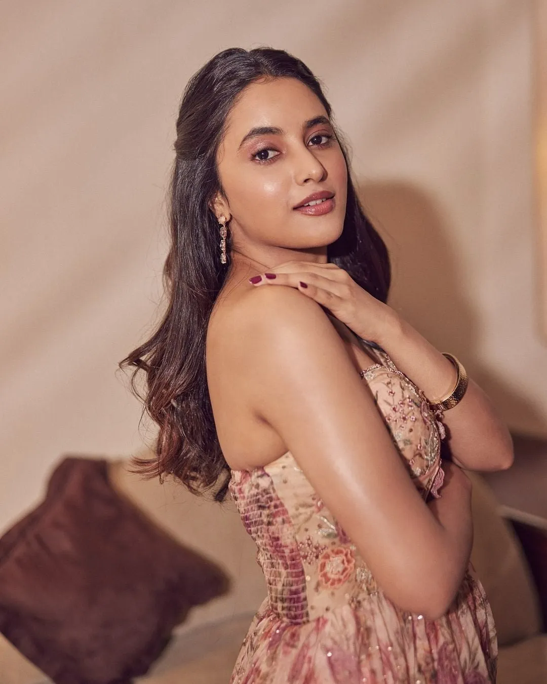 Priyanka Arul Mohan Beautiful Modern Outfit Photography