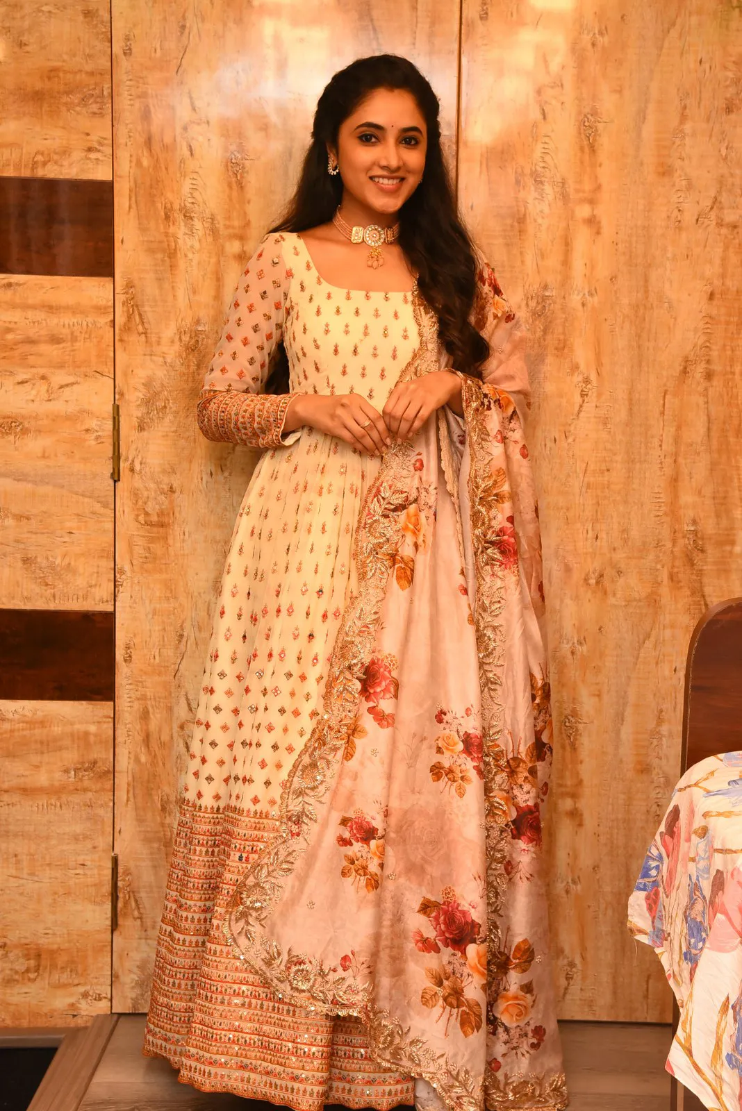 Stunning Image of Priyanka Mohan Standing in Artistic Pose