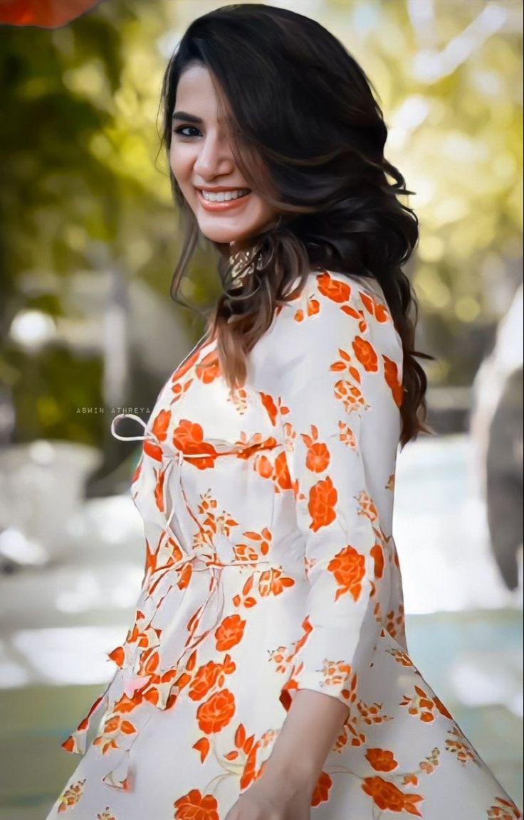 Samantha Casual Look Hd Wallpaper