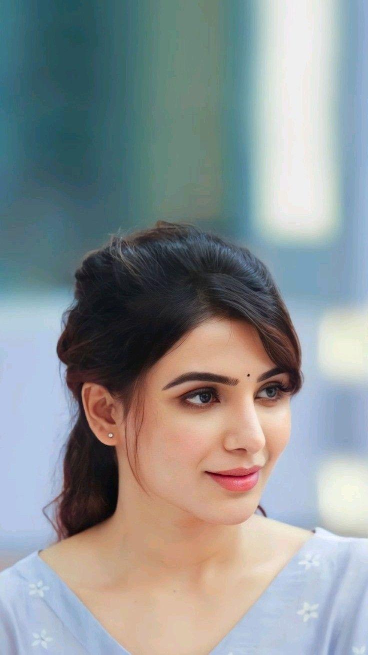 Samantha Cute Expression Hd Image